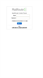 Mobile Screenshot of admin.mailroute.net